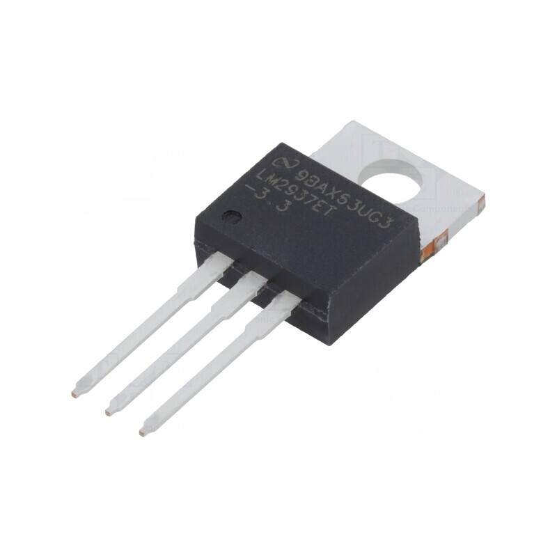 Stabilizator de Tensiune LDO 3.3V 0.5A TO220-3 | Electronic-mag.ro | Componente Electronice