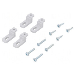 Set 4 Mânere ABS Gri Deschis | Electronic-mag.ro | Componente Electronice