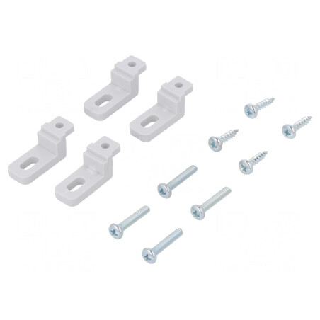 Set 4 Mânere ABS Gri Deschis | Electronic-mag.ro | Componente Electronice