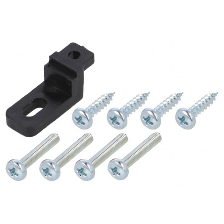 Set 4 Mânere Negre ABS | Electronic-mag.ro | Componente Electronice