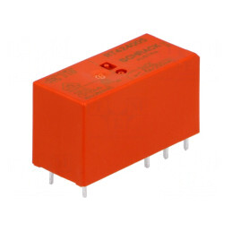 Releu electromagnetic DPDT 5V 8A PCB 62Ω | Electronic-mag.ro | Componente Electronice
