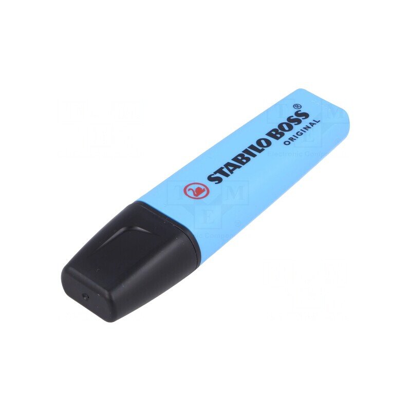 Marker Evidențiator Albastru BOSS | Electronic-mag.ro | Componente Electronice