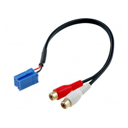 Adaptor Aux RCA pentru Becker Blaupunkt VDO | Electronic-mag.ro | Componente Electronice