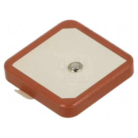 Antena GNSS GPS 4.2dBi RHCP Încastrabilă 25x25mm | Electronic-mag.ro | Componente Electronice