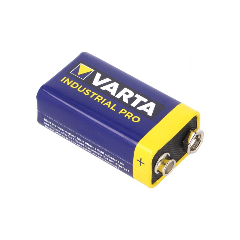 Baterie alcalină 9V Industrial PRO nereîncărcabilă | Electronic-mag.ro | Componente Electronice