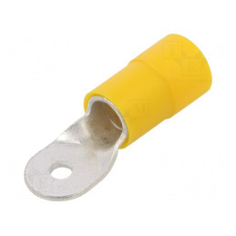 Vârf Inelar M6 Crimpat 70mm2 Cupru Izolat | Electronic-mag.ro | Componente Electronice