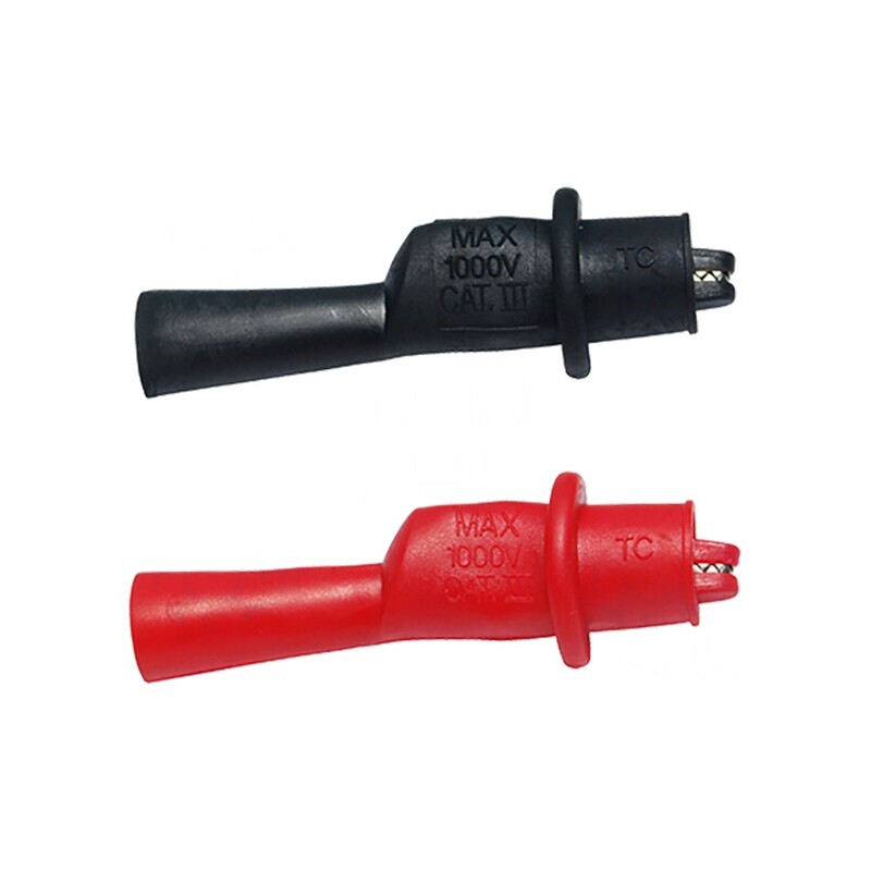 Set 2 Borne Crocodil 1kVDC 54mm Negru/Roșu | Electronic-mag.ro | Componente Electronice Set 2 Borne Crocodil 1kVDC 54mm Negru/Roșu | Electronic-mag.ro | Componente Electronice