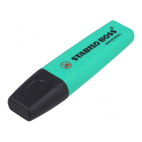 Marker Evidențiator Verde Întunecat BOSS | Electronic-mag.ro | Componente Electronice
