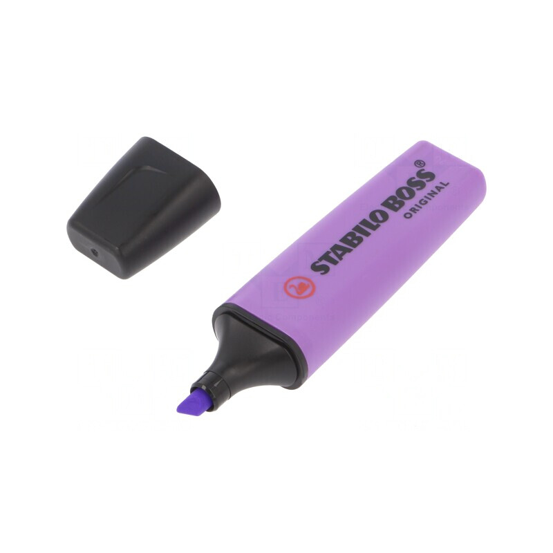 Evidențiator Violet BOSS Marker | Electronic-mag.ro | Componente Electronice