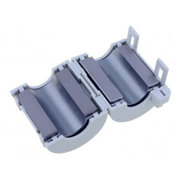Ferită Cablu Rotund Gri 39mm x 34mm x 13mm | Electronic-mag.ro | Componente Electronice