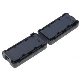 Ferită pentru cablu plat, set 2 piese, 33.5x17.5x26mm | Electronic-mag.ro | Componente Electronice