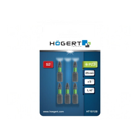 Set 5 Capete Șurubelniță Pozidriv PZ3 25mm | Electronic-mag.ro | Componente Electronice