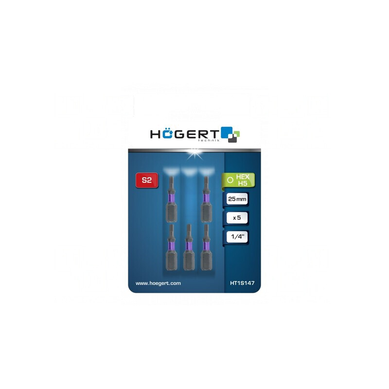Set 5 Capete Șurubelniță Imbus HEX 5mm 25mm | Electronic-mag.ro | Componente Electronice Set 5 Capete Șurubelniță Imbus HEX 5mm 25mm | Electronic-mag.ro | Componente Electronice