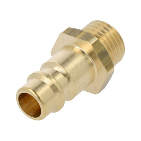 Conector Rapid Alamă 33mm G 1/4 0-35bar 1000l/min | Electronic-mag.ro | Componente Electronice