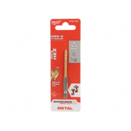 Burghiu Impact Metal 4.2mm HSS-G | Electronic-mag.ro | Componente Electronice