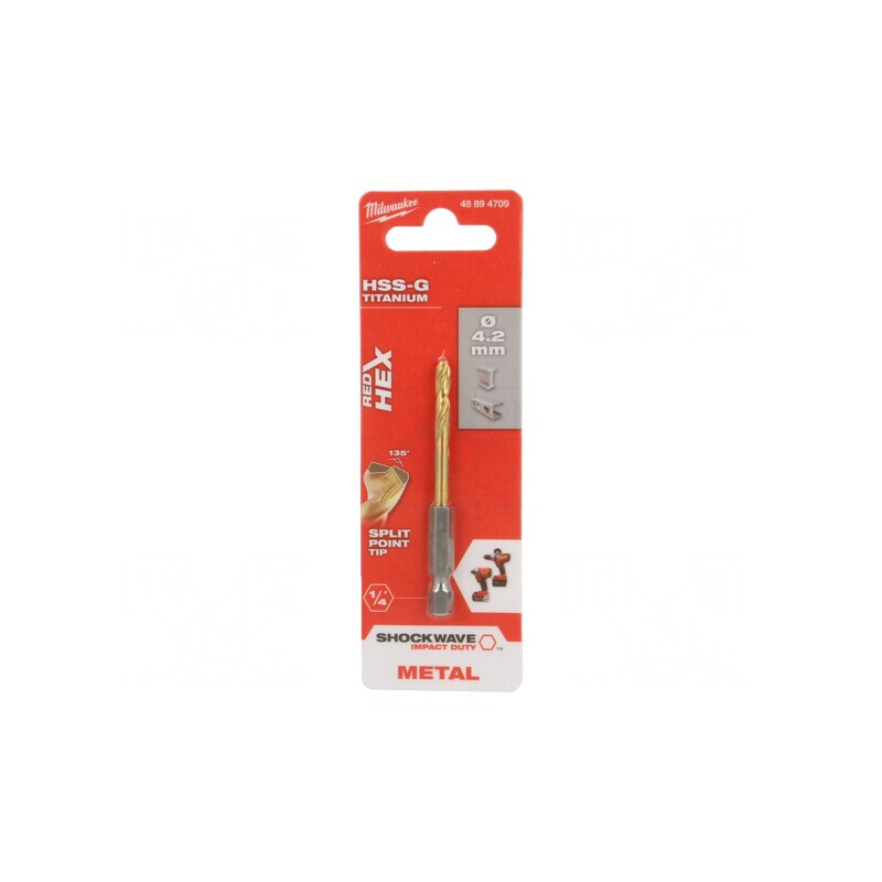 Burghiu Impact Metal 4.2mm HSS-G | Electronic-mag.ro | Componente Electronice