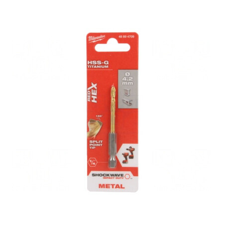 Burghiu Impact Metal 4.2mm HSS-G | Electronic-mag.ro | Componente Electronice
