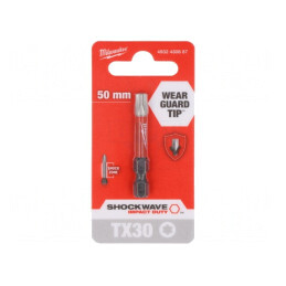 Capăt de șurubelniță Torx TX30 50mm | Electronic-mag.ro | Componente Electronice