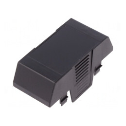 Capac Carcasă EH 35 ABS Negru 35mm | Electronic-mag.ro | Componente Electronice