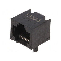 Soclu RJ45 8p8c pentru PCB THT | Electronic-mag.ro | Componente Electronice