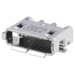 Soclu USB Micro 5 PIN SMT Orizontal pentru PCB | Electronic-mag.ro | Componente Electronice