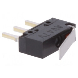 Microîntrerupător cu Manetă 0,1A 30VDC SPDT IP40 | Electronic-mag.ro | Componente Electronice