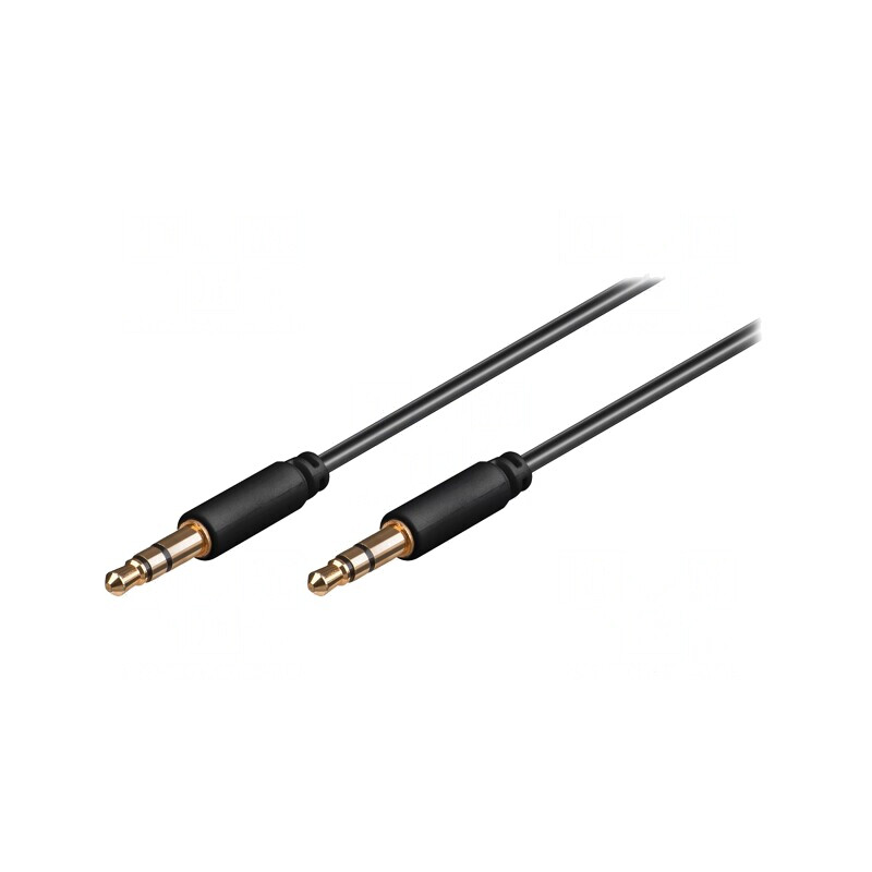 Cablu Jack 3,5mm 3pin Aurit 1m | Electronic-mag.ro | Componente Electronice