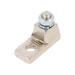 Vârf inelar M5 10mm2 crimpat cablu neizolat | Electronic-mag.ro | Componente Electronice