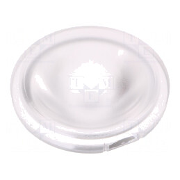 Lentilă LED Rotundă Plexiglass Transparentă 13-20° | Electronic-mag.ro | Componente Electronice