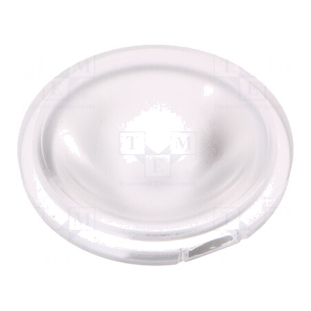 Lentilă LED Rotundă Plexiglass Transparentă 13-20° | Electronic-mag.ro | Componente Electronice