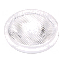 Lentilă LED Rotundă PMMA Transparentă 22-28° | Electronic-mag.ro | Componente Electronice