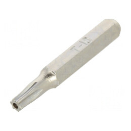 Capăt de şurubelniţă Torx T10H 27mm | Electronic-mag.ro | Componente Electronice