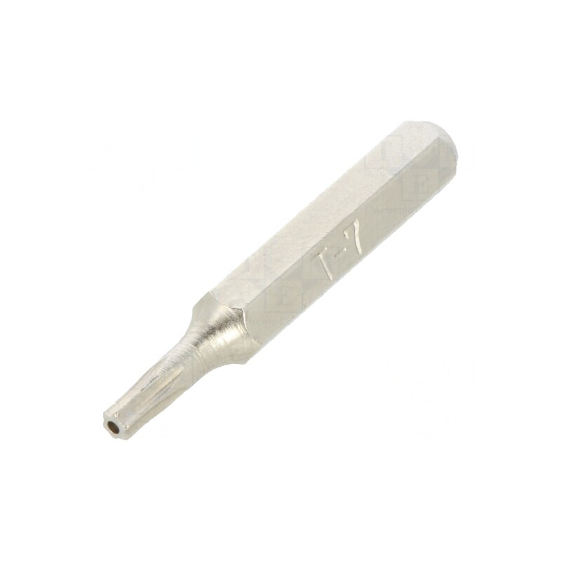 Capăt de şurubelniţă Torx T7H 27mm | Electronic-mag.ro | Componente Electronice