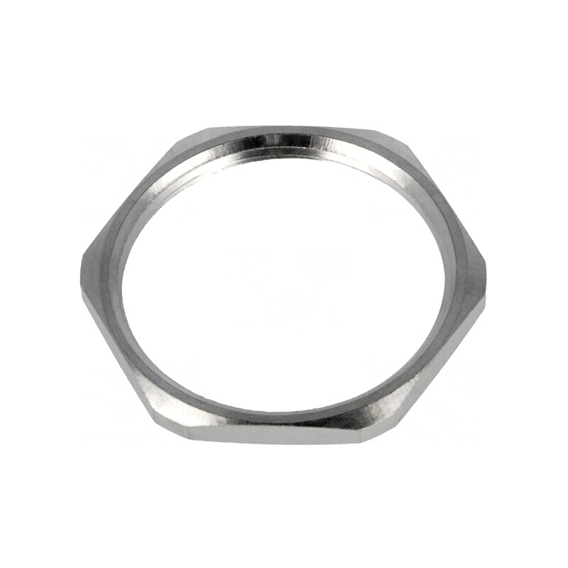 Piuliţă PG29 Alamă Nichel 41mm | Electronic-mag.ro | Componente Electronice