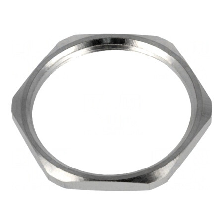 Piuliţă PG29 Alamă Nichel 41mm | Electronic-mag.ro | Componente Electronice