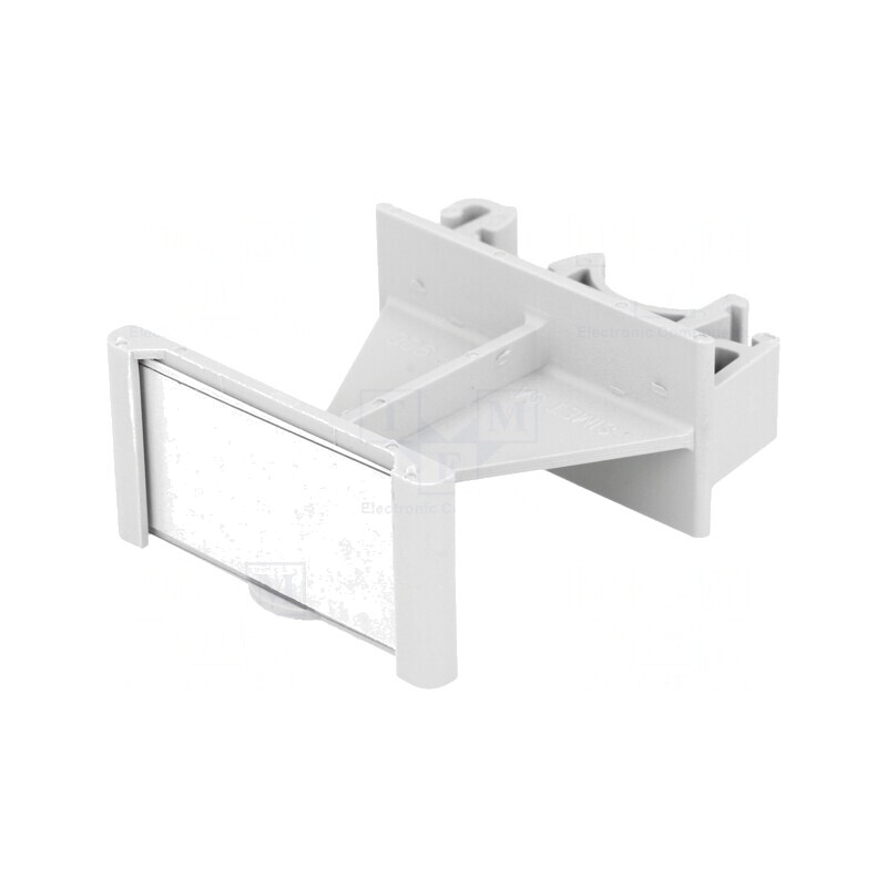 Marcaj Gri pentru Conectori de Șină 20mm x 45mm | Electronic-mag.ro | Componente Electronice