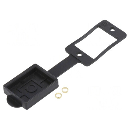 Garnitură Soclu Neagră 29mm Slim | Electronic-mag.ro | Componente Electronice