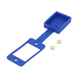 Garnitură Soclu SLIM Albastră 29mm | Electronic-mag.ro | Componente Electronice