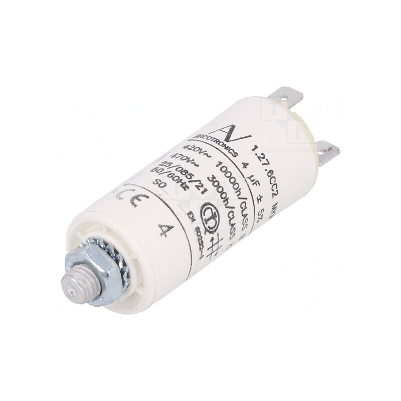 Condensator de funcționare 4uF 420VAC | Electronic-mag.ro | Componente Electronice
