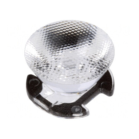 Lentilă LED Rotundă Transparentă PMMA 10-13° | Electronic-mag.ro | Componente Electronice