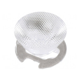 Lentilă LED Rotundă Transparentă PMMA 15-18° | Electronic-mag.ro | Componente Electronice
