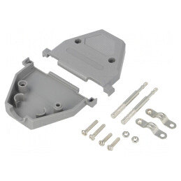 Carcasă pentru conectori D-Sub 37pin și D-Sub HD 62pin | Electronic-mag.ro | Componente Electronice