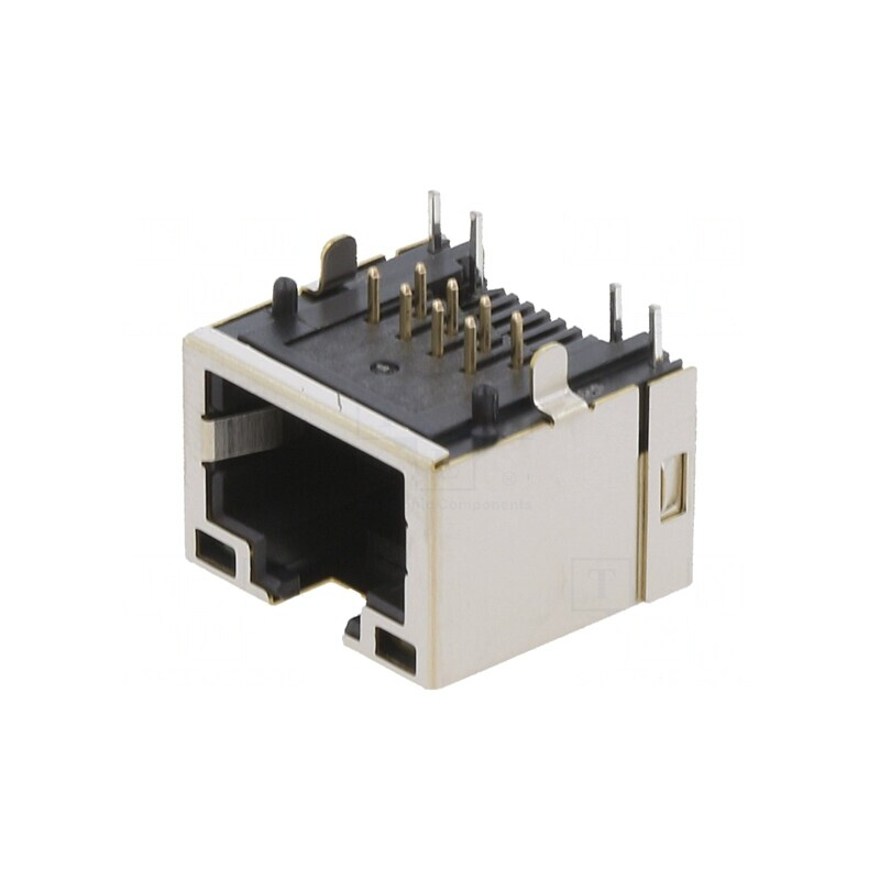 Soclu RJ45 8P8C Aurit pentru PCB THT | Electronic-mag.ro | Componente Electronice Soclu RJ45 8P8C Aurit pentru PCB THT | Electronic-mag.ro | Componente Electronice