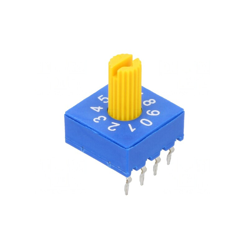 Întrerupător codificare DEC/BCD 10 Poz THT | Electronic-mag.ro | Componente Electronice