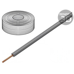 Cablu Electric Cupru 4mm2 Gri LSZH 750V | Electronic-mag.ro | Componente Electronice
