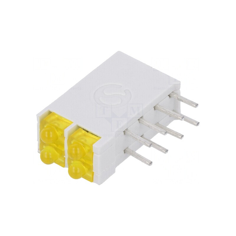 LED Galben 1,8mm 4 Diode 10mA 2,1V | Electronic-mag.ro | Componente Electronice LED Galben 1,8mm 4 Diode 10mA 2,1V | Electronic-mag.ro | Componente Electronice