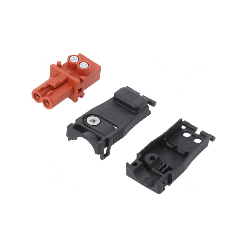 Conector Alimentare AC Terminal cu Șurub 16A 2 Pini | Electronic-mag.ro | Componente Electronice