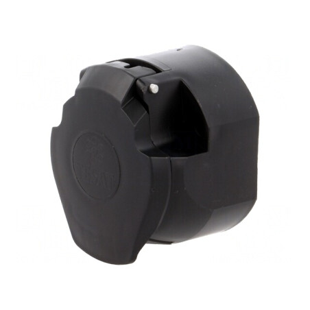 Soclu Montaj Panou Automotive 7 PIN 12VDC | Electronic-mag.ro | Componente Electronice