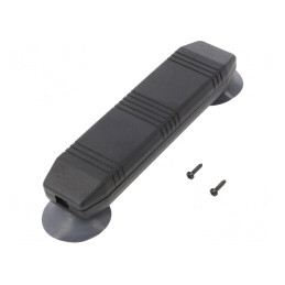 Carcasă ABS Neagră 40x155x20mm | Electronic-mag.ro | Componente Electronice