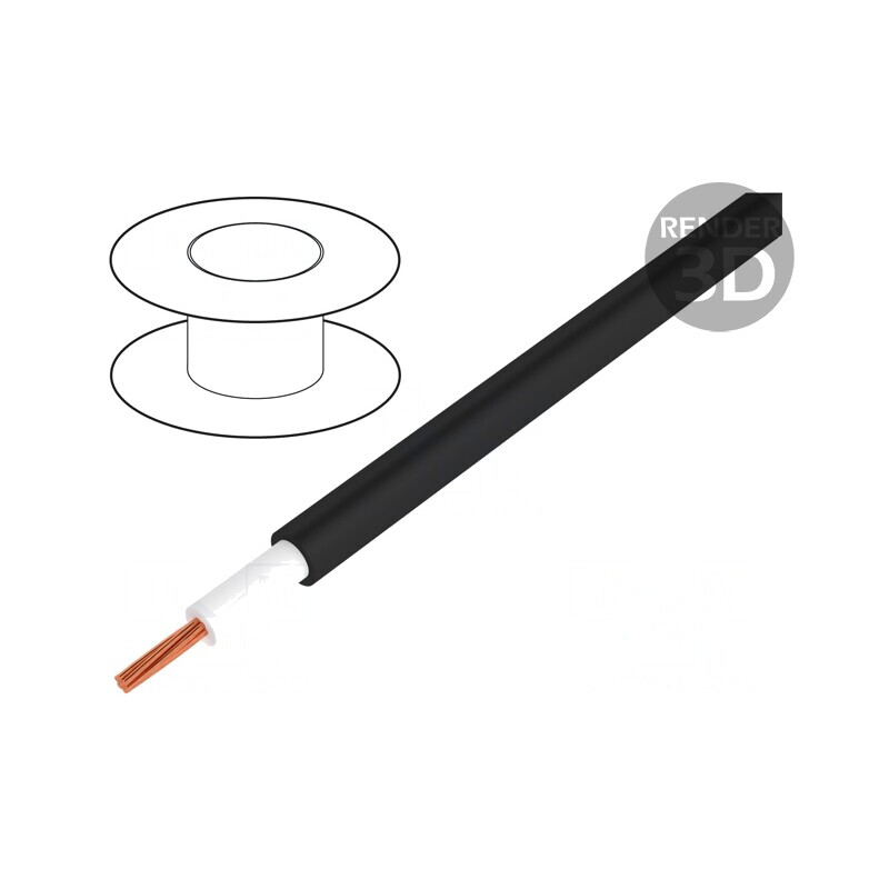 Cablu electric 1x1mm2 OFC negru PVC izolație dublă | Electronic-mag.ro | Componente Electronice Cablu electric 1x1mm2 OFC negru PVC izolație dublă | Electronic-mag.ro | Componente Electronice